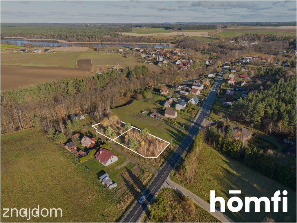 DZIAŁKA BUDOWLANA 1128 m² | NOŻYNO | 101 000 PLN - zdjęcie 2