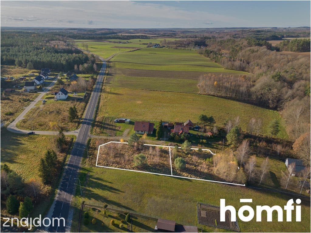 DZIAŁKA BUDOWLANA 1128 m² | NOŻYNO | 101 000 PLN - zdjęcie 4