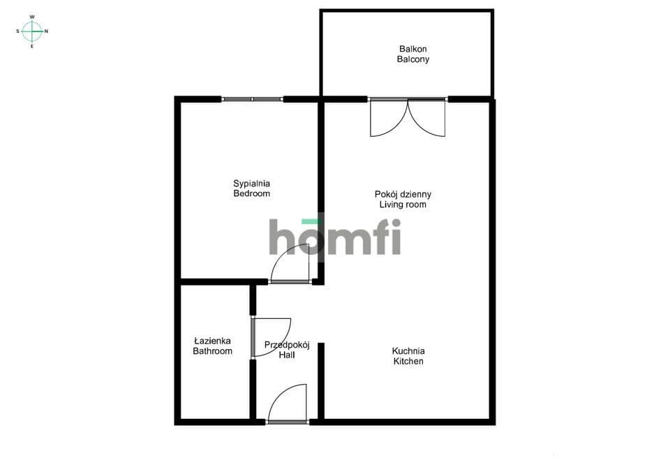 2 pokojowe mieszkanie inwestycyjne - 40m2, Tęczowa - zdjęcie 13