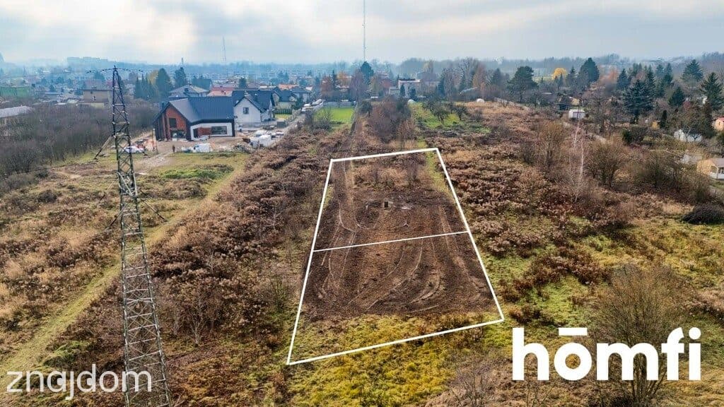 Działka z widokiem na las z warunkami zabudowy