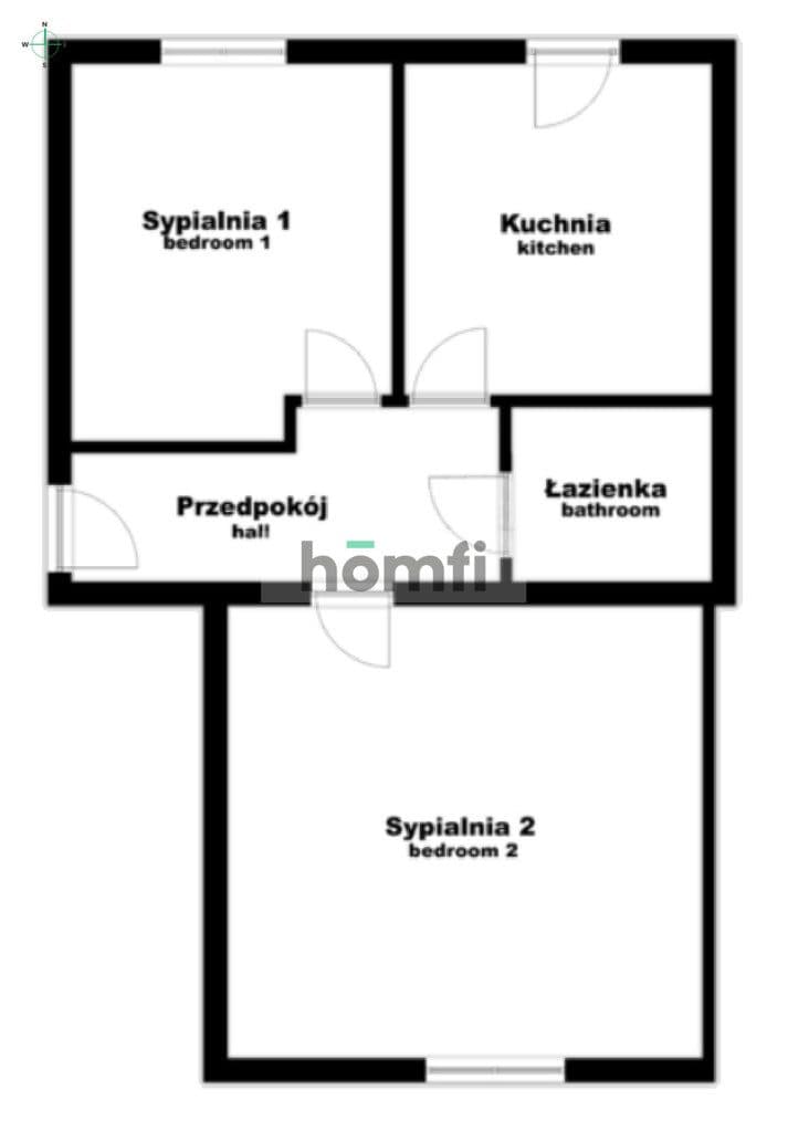 Klimatyczne mieszkanie 49m2 w odnowionej kamienicy - zdjęcie 14