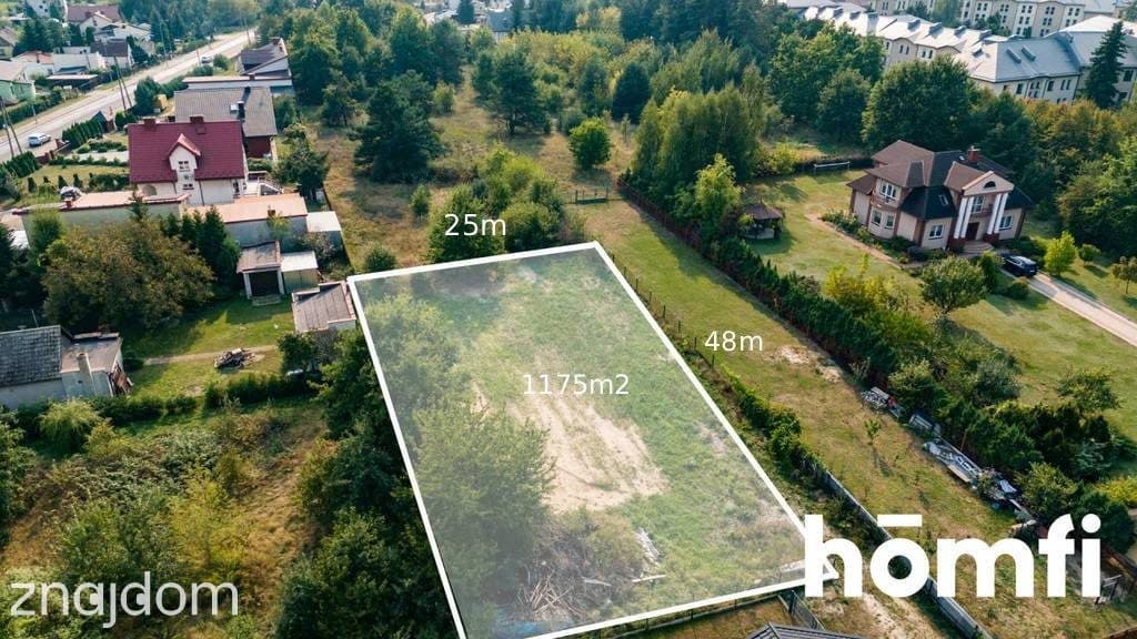 Działka 1175m2 z fundamentami na dom 325 m2