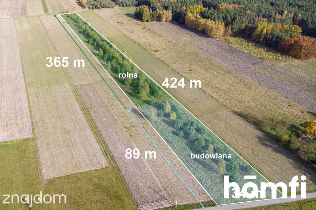Działka z warunkami zabudowy, 20 km od Kielc