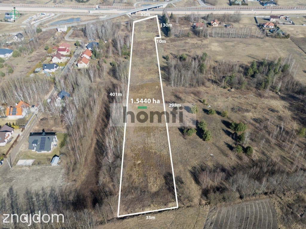 Grunt Inwestycyjny 1,54 ha przy A2 – Cisie - zdjęcie 17