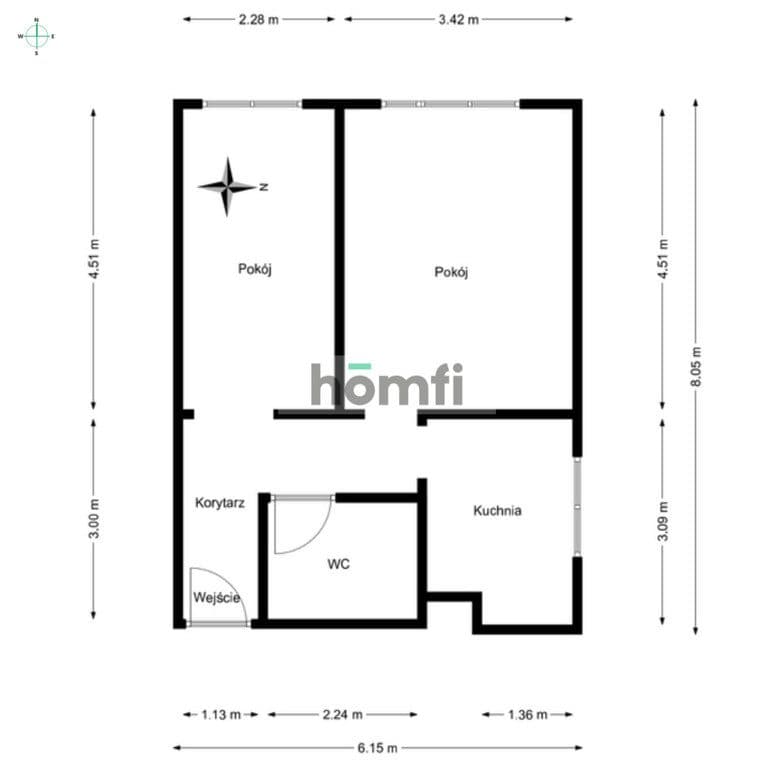 Gliwice | Przy Politechnice | Niskie opłaty |43 m2 - zdjęcie 14