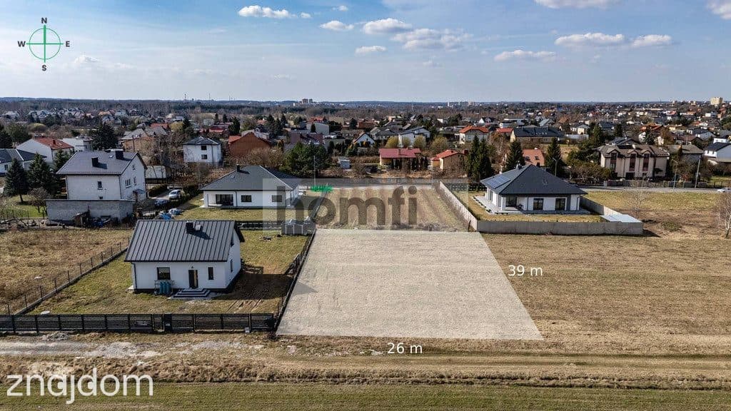 Działka 1013 m2 Radom ul. Banacha