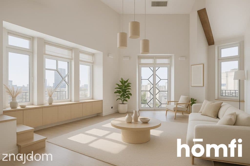 Apartament z antresolą i niepowtarzalnym widokiem
