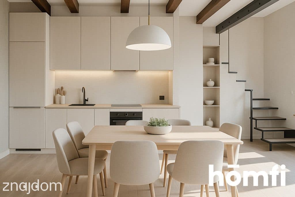 Apartament z antresolą i niepowtarzalnym widokiem - zdjęcie 3