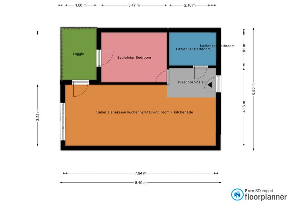 Nowe, komfortowe mieszkanie do wynajęcia - 45 m² - zdjęcie 17