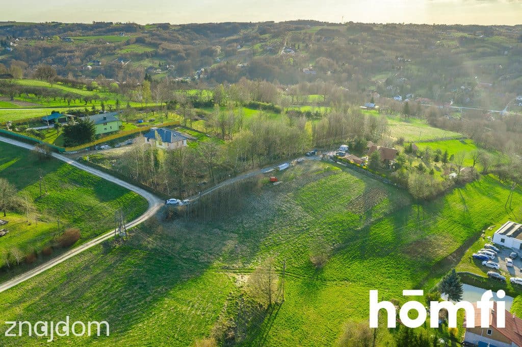 Działka z projektem domu| Panoramiczny widok - zdjęcie 3