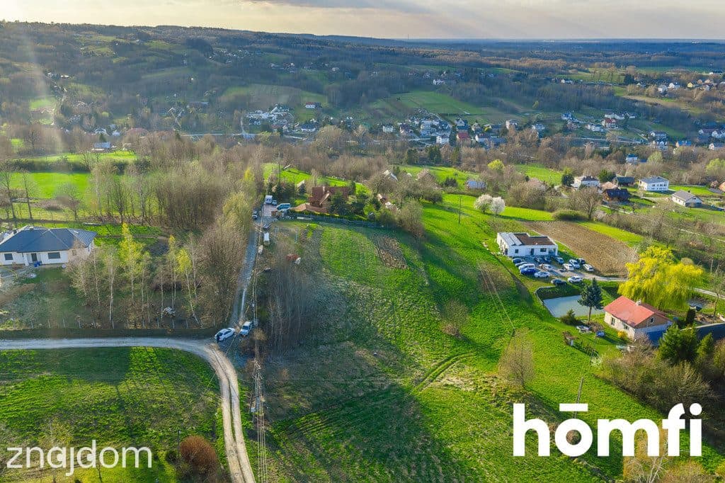 Działka z projektem domu| Panoramiczny widok - zdjęcie 4