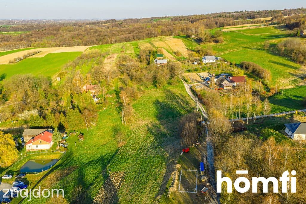 Działka z projektem domu| Panoramiczny widok - zdjęcie 8
