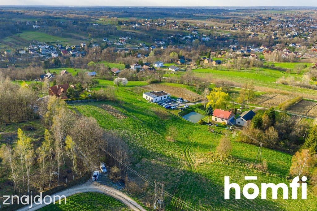 Działka z projektem domu| Panoramiczny widok - zdjęcie 9