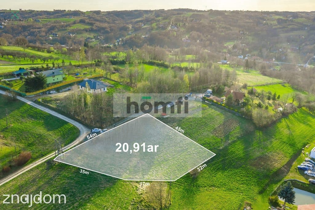 Działka z projektem domu| Panoramiczny widok - zdjęcie 10
