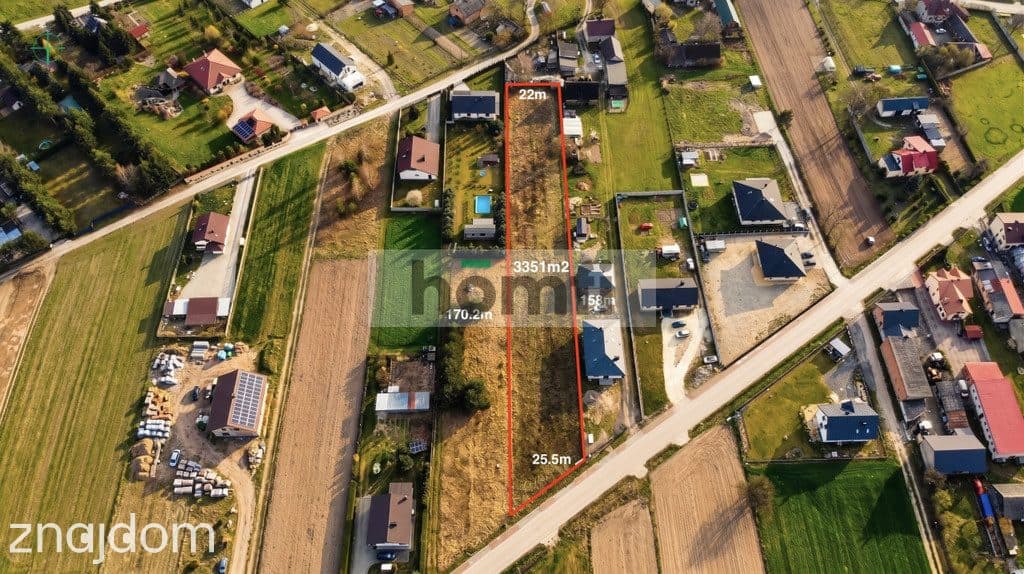 Działka 3351m2 objęta MPZP +projekt zabudowy dew. - zdjęcie 9
