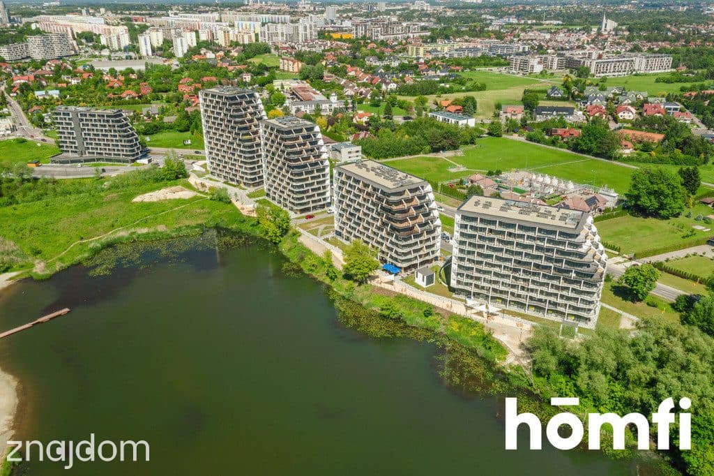 11 piętro nad jeziorem Żwirownia I LOGGIA 10,5 m2