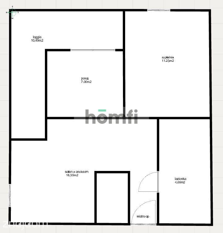 11 piętro nad jeziorem Żwirownia I LOGGIA 10,5 m2 - zdjęcie 19
