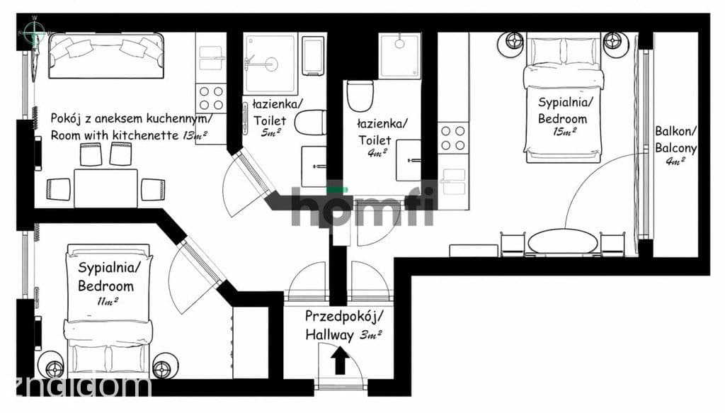 2w1 gotowe apartamenty na krótki termin - zdjęcie 20