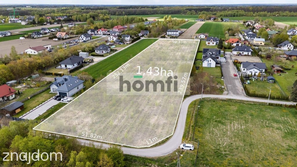 Gotowiec 1,43ha Milejowice | Kanalizacja MPZP - zdjęcie 13
