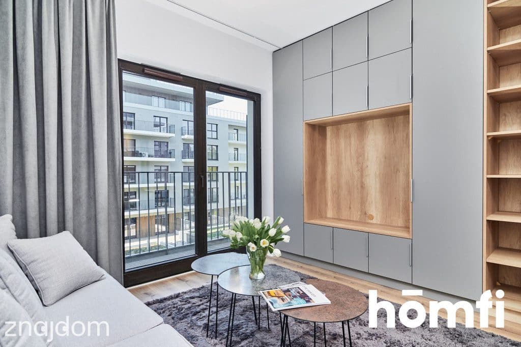 Studio - 32 m2 z balkonem / Walońska / Angel River - zdjęcie 5