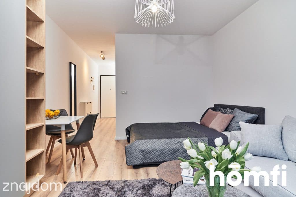 Studio - 32 m2 z balkonem / Walońska / Angel River - zdjęcie 6