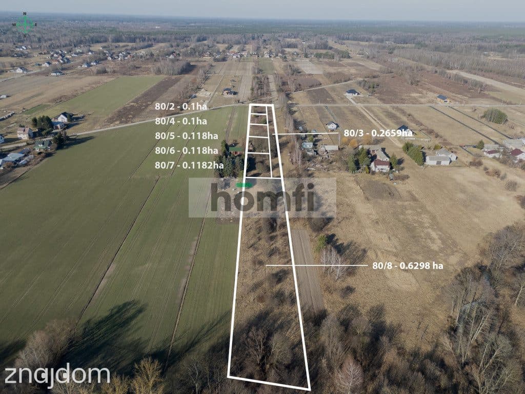 Działka budowlana - 1180m2 - objęta MPZP - zdjęcie 14