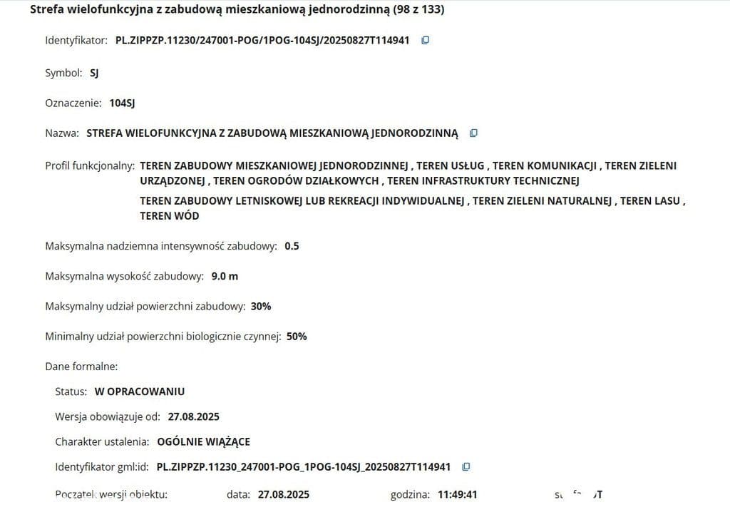 Działka budowlana, WAŻNE WZ! - zdjęcie 12