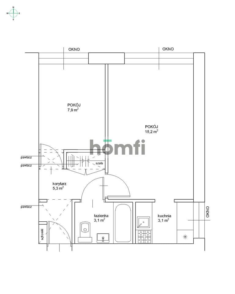 Bielany | ul. Kasprowicza | 35 m² | 2 pok. | Metro - zdjęcie 16