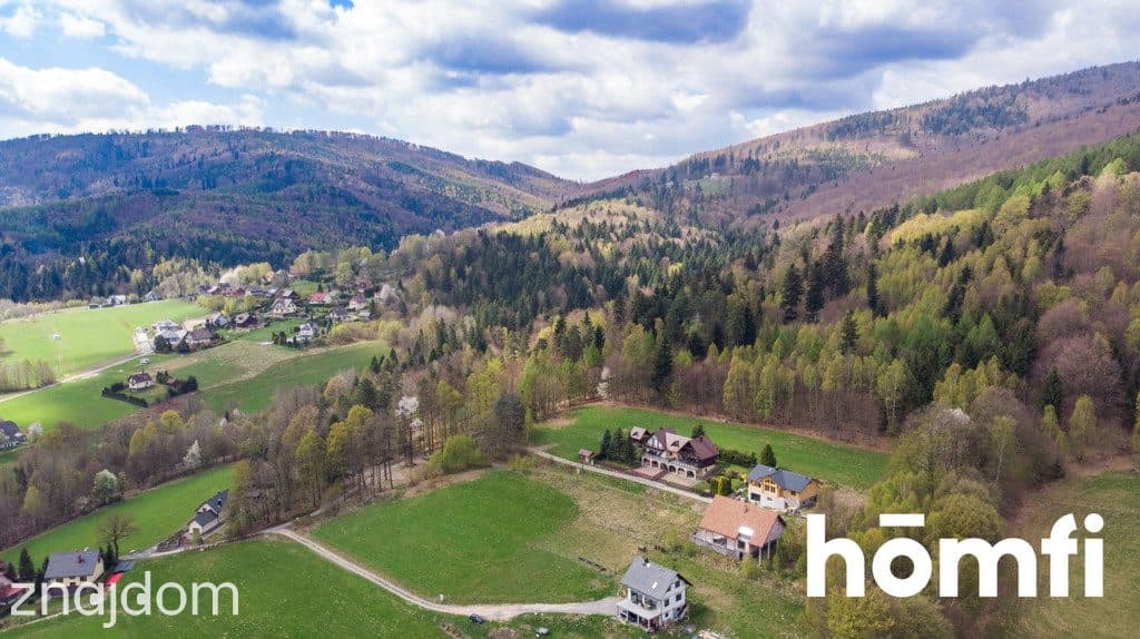 DOM Z WIDOKIEM NA GÓRY Z DZIAŁKĄ 3373 m2 BRENNA - zdjęcie 4