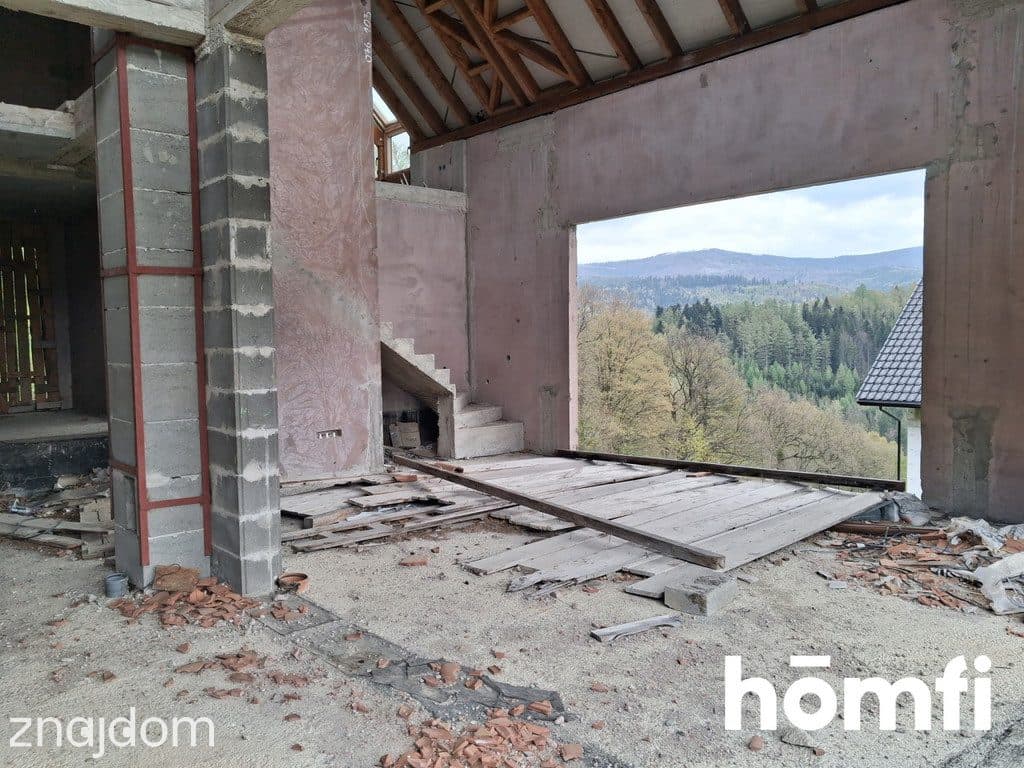 DOM Z WIDOKIEM NA GÓRY Z DZIAŁKĄ 3373 m2 BRENNA - zdjęcie 9