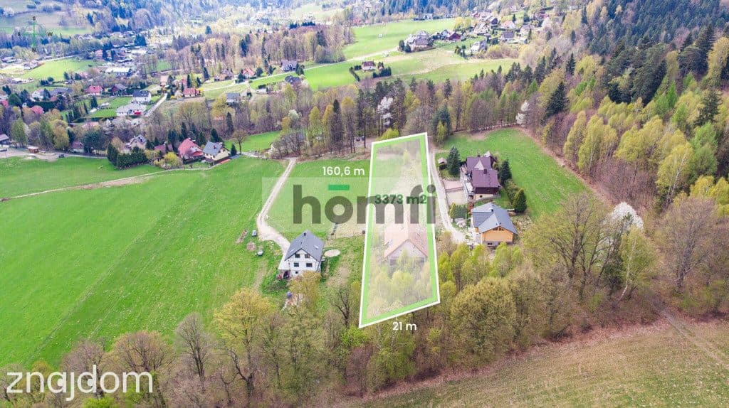 DOM Z WIDOKIEM NA GÓRY Z DZIAŁKĄ 3373 m2 BRENNA - zdjęcie 3