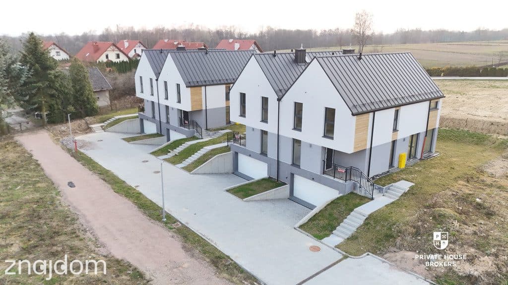 Nowoczesny bliźniak w zieleni|Rączna k. Krakowa - zdjęcie 3