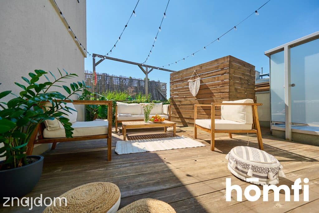 Dwupoziomowy loft 70 m| 3 tarasy + 47m | Różanka
