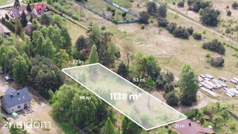 Działka budowlana w Ryczówku 1138m² - zdjęcie 6