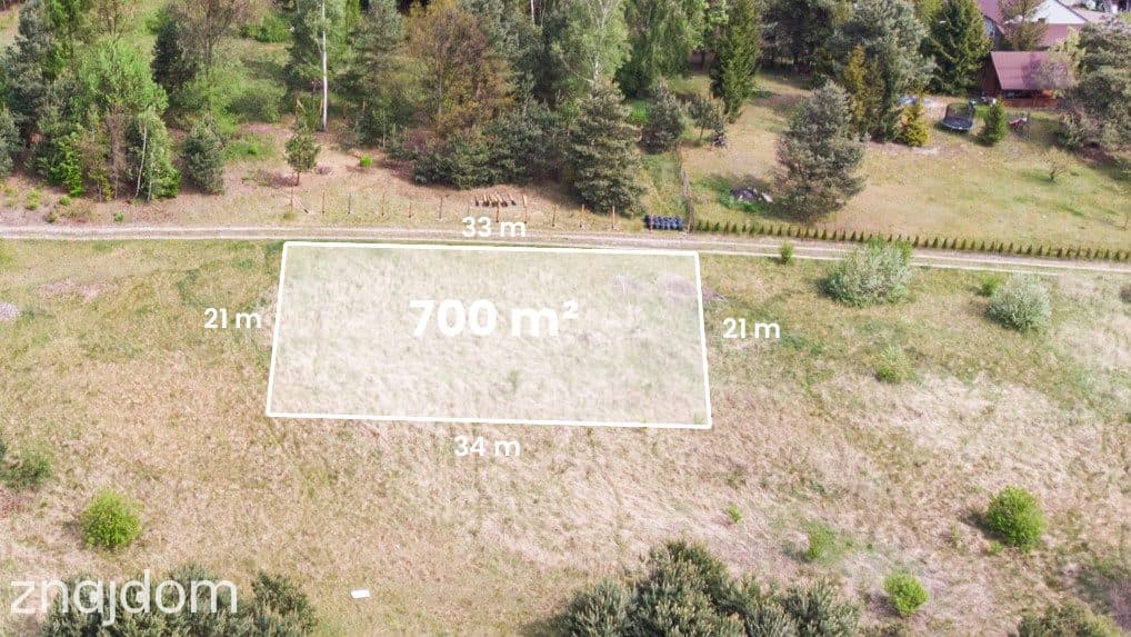 Działka budowlana w Ryczówku 700m² - zdjęcie 6