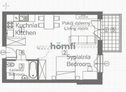 Nowoczesne 2 pokoje z balkonem - ul. Dąbska - zdjęcie 16