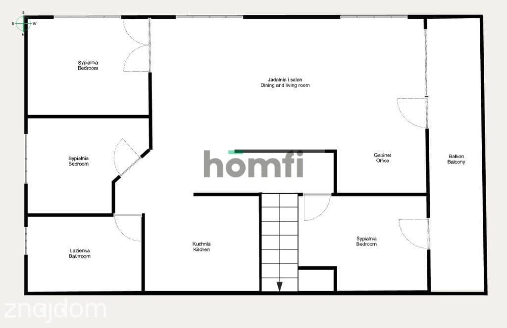 4 pokoje w top lokalizacji Dąbie/Grzegórzki 92 m² - zdjęcie 19