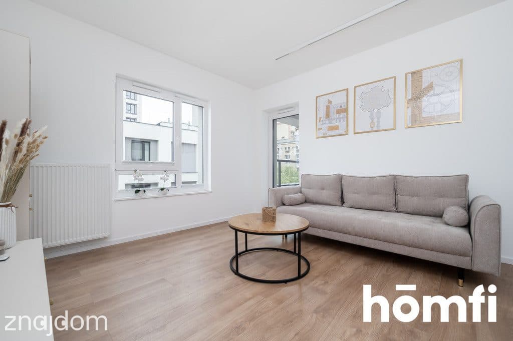 Wynajem 2 pokoje Łódź centrum | loggia | 43 m²