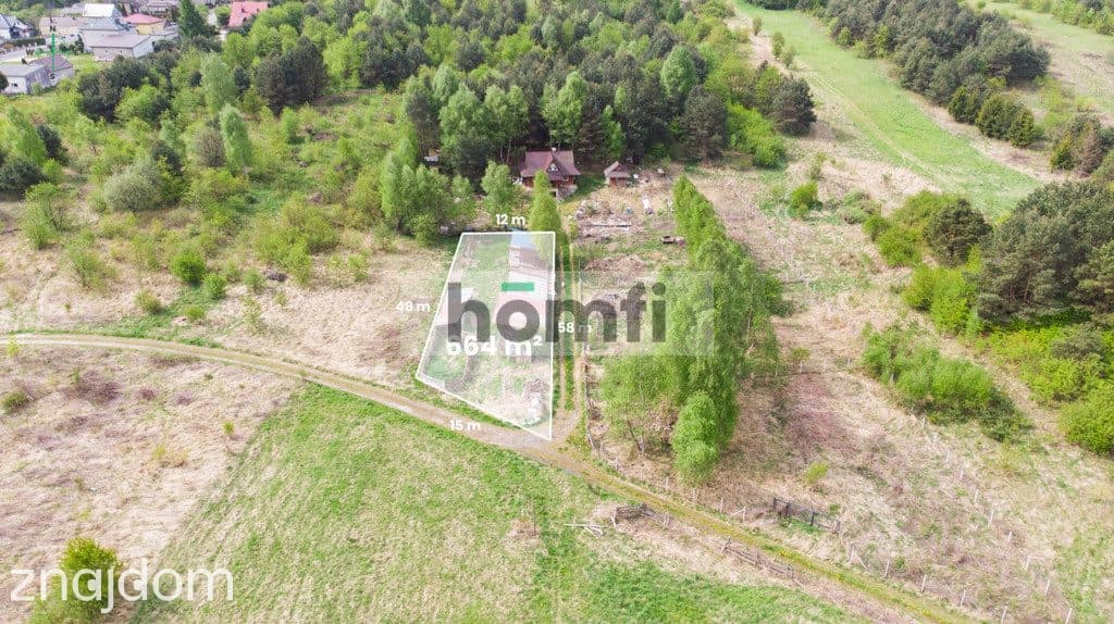 Działka 664m², Kwaśniów Górny gm. Klucze - zdjęcie 6