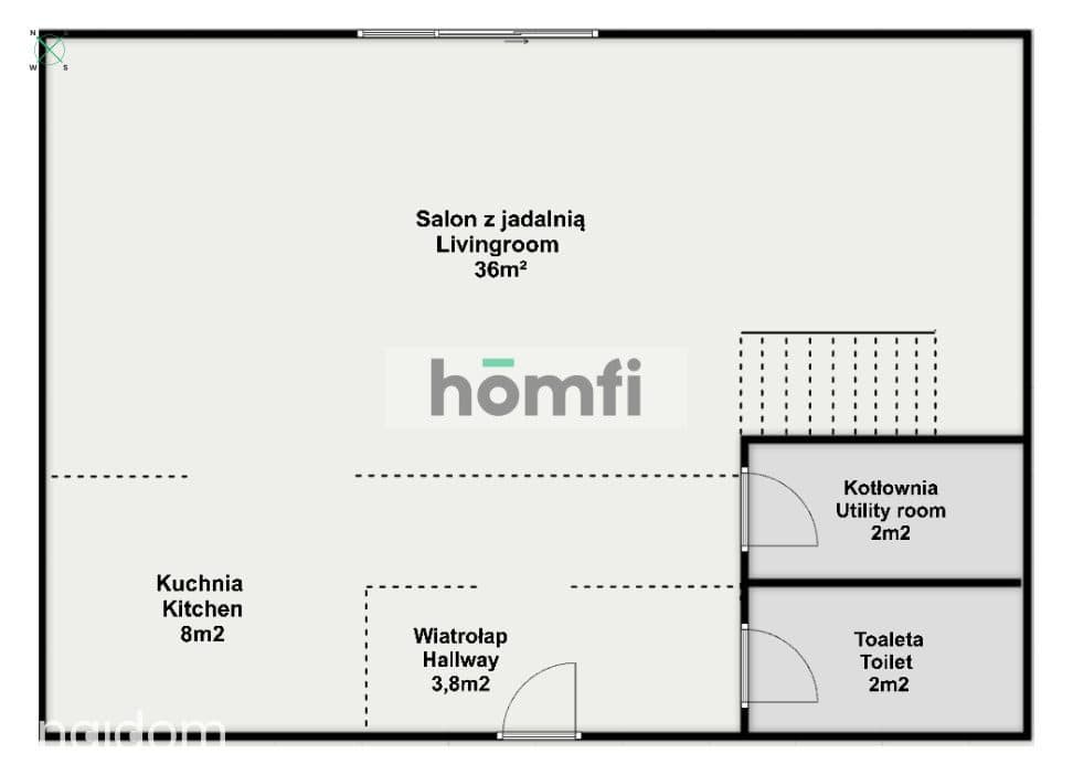 Szereg 100 m² z ogrodem | Iwiny z widokiem na park - zdjęcie 19