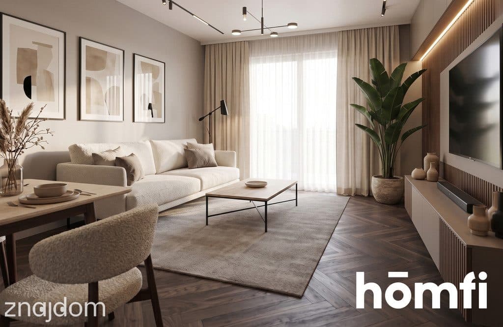 Apartament 4 pokojowy z dwoma łazienkami