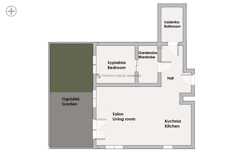Gotowe do wejścia 53m² duży ogród obok Bonarki - zdjęcie 20