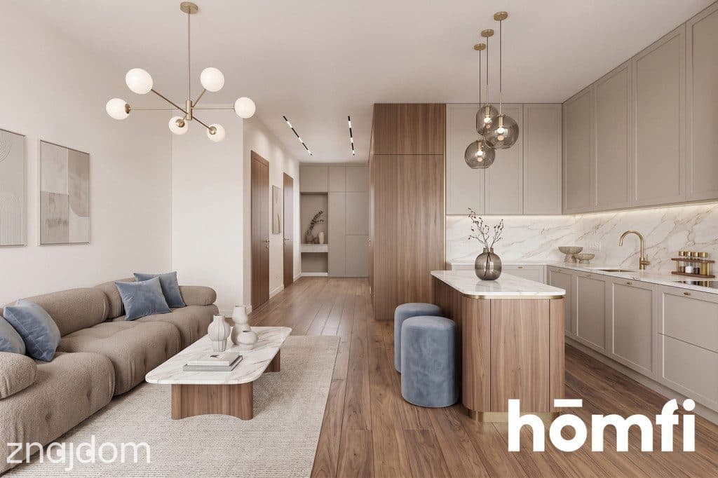 Apartament nad morzem z basenem, 49,3 M², 2 pokoje
