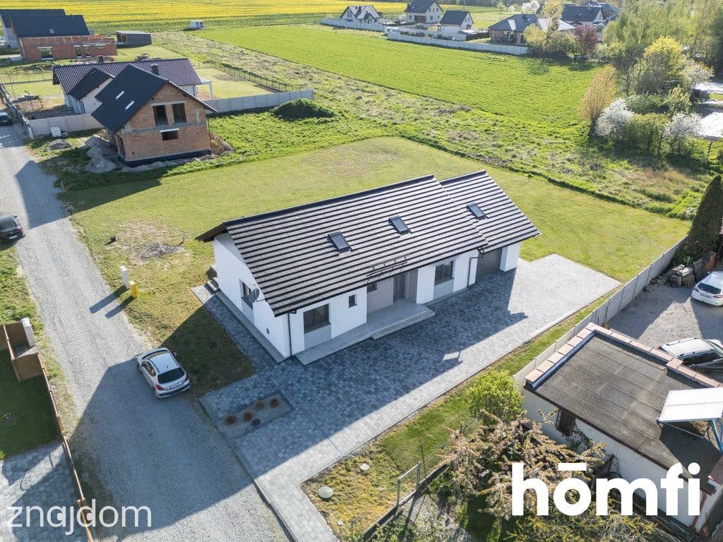 NOWY DOM PARTEROWY Z OGRODEM I GARAŻEM - zdjęcie 4