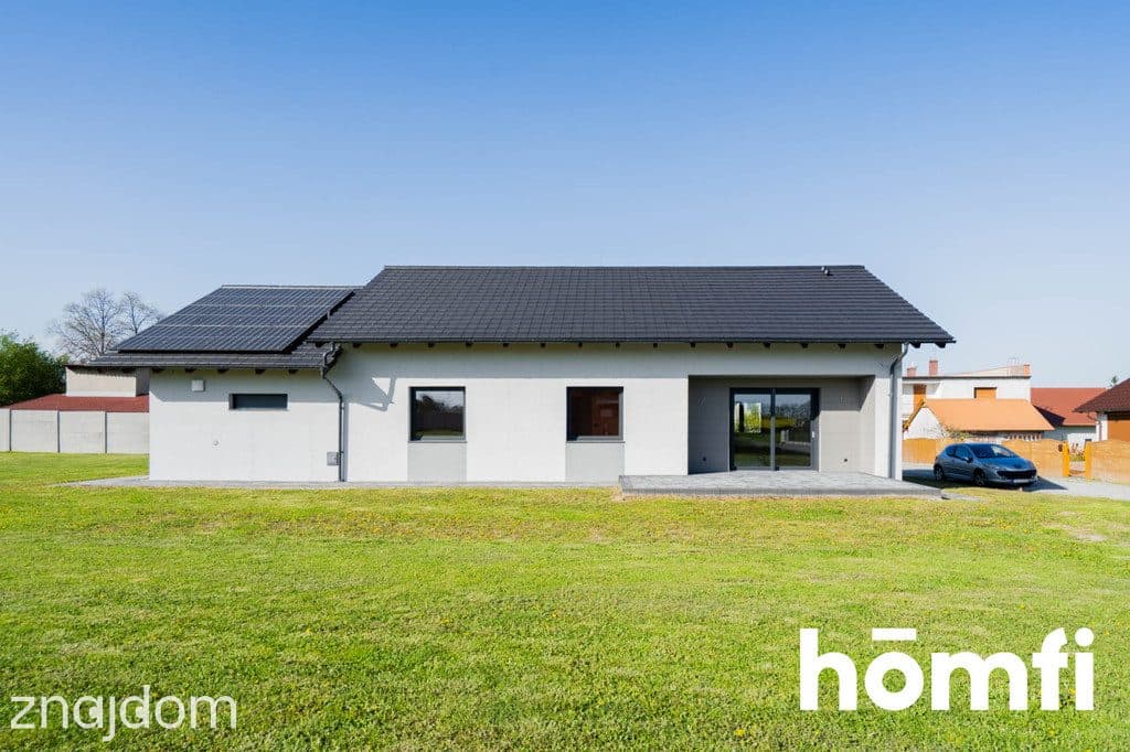 NOWY DOM PARTEROWY Z OGRODEM I GARAŻEM - zdjęcie 2