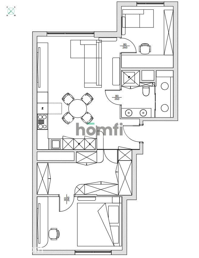 Apartament 69 mkw na Woli z gotowym projektem - zdjęcie 19