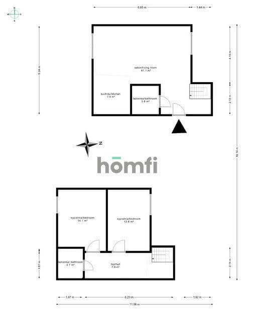 3-pok. 85m² Premium Gotowe do wejścia Wrocław - zdjęcie 19