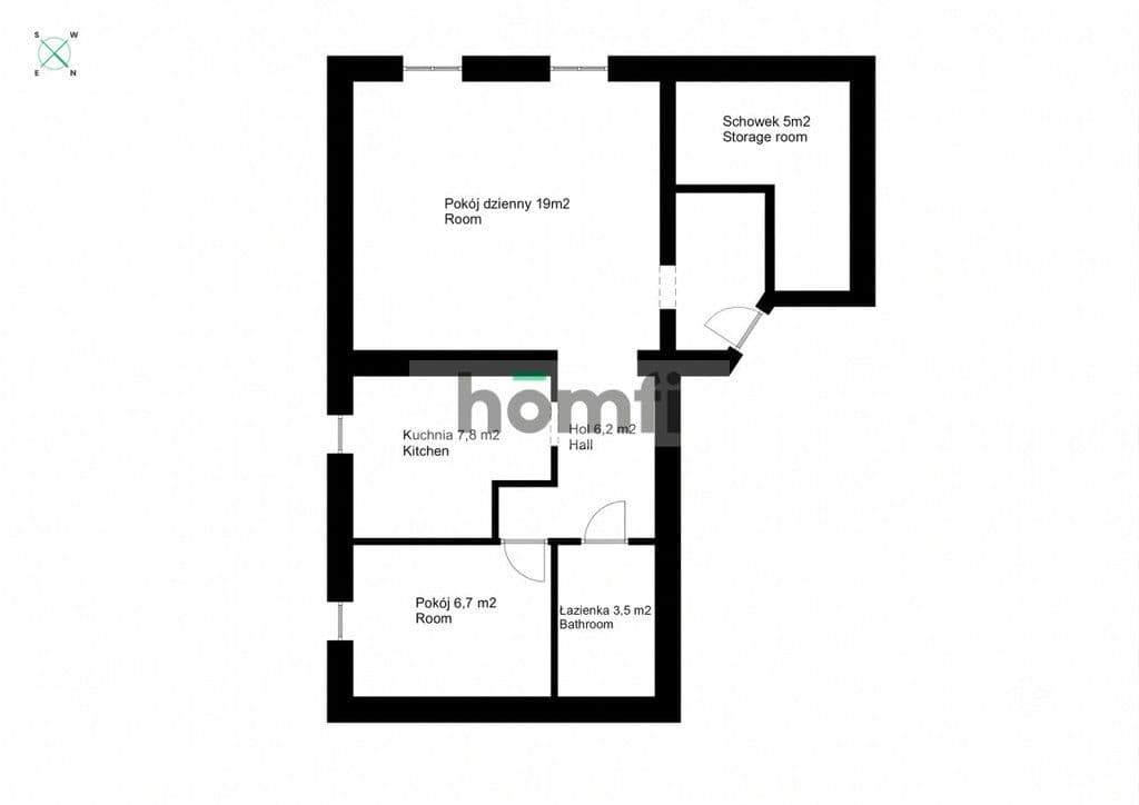 Dwupokojowe mieszkanie| 49,9 m2| Raciborowice - zdjęcie 9