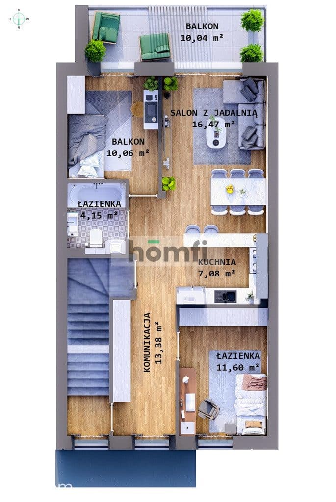 6 pokoi | 117 m² | 2 poziomy | 2 miejsca postojowe - zdjęcie 10