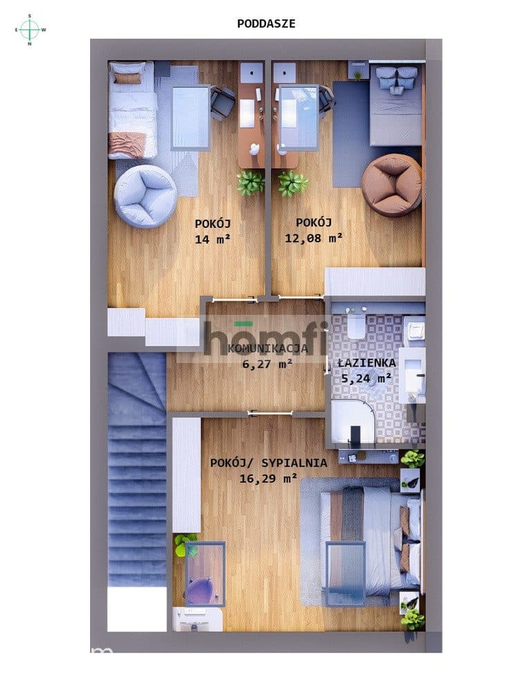 6 pokoi | 117 m² | 2 poziomy | 2 miejsca postojowe - zdjęcie 11